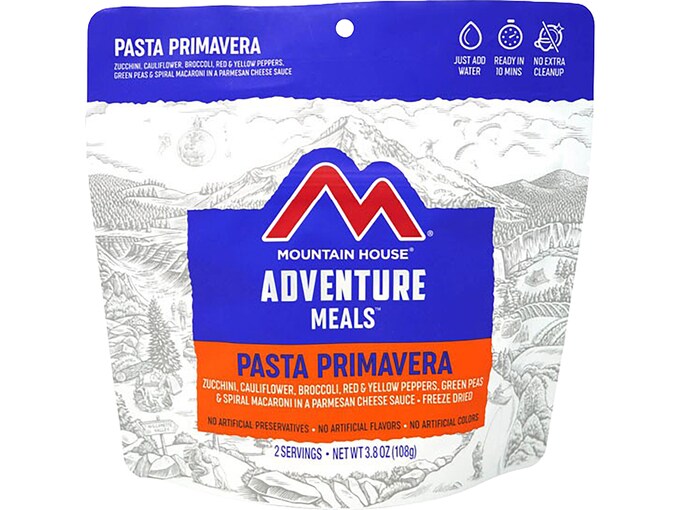 Mountain House Pasta Primavera Freeze Dried Food 2 Serving