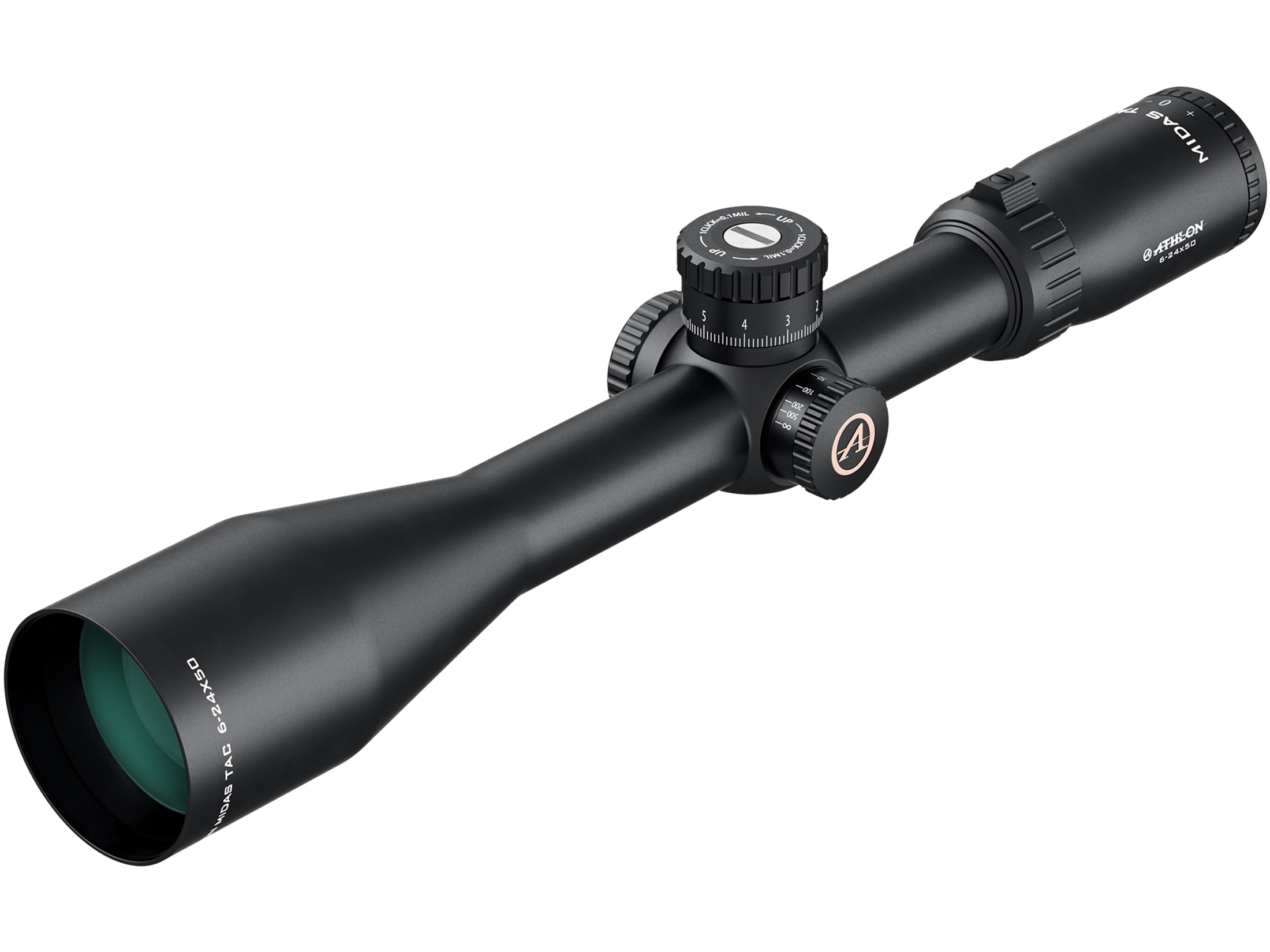 ニコラス・ミドォページ Athlon Optics Midas TAC Rifle Scope 6-24x 50mm APRS3 MIL Reticle Matte