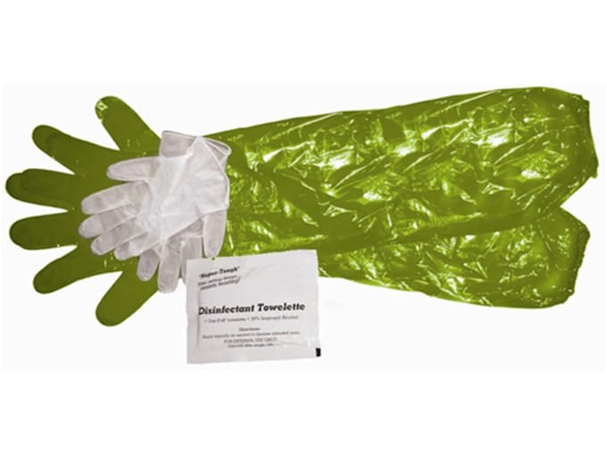 HME Field Dressing Glove Combo Wrist Shoulder Length Latex Gloves 4