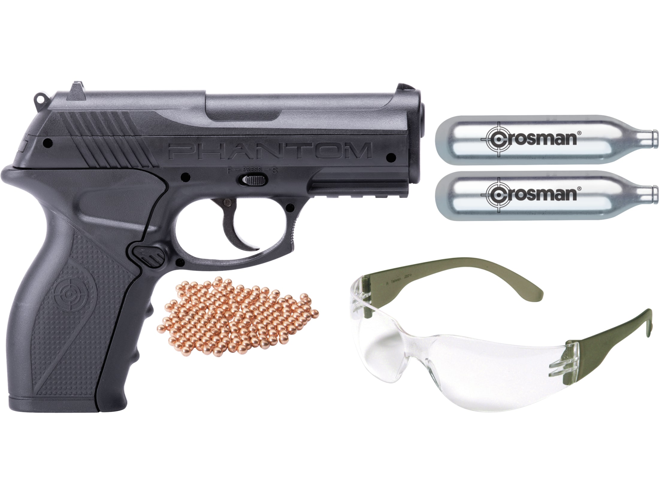 Crosman P10 177 Cal BB Air Pistol Kit - www.unidentalce.com.br