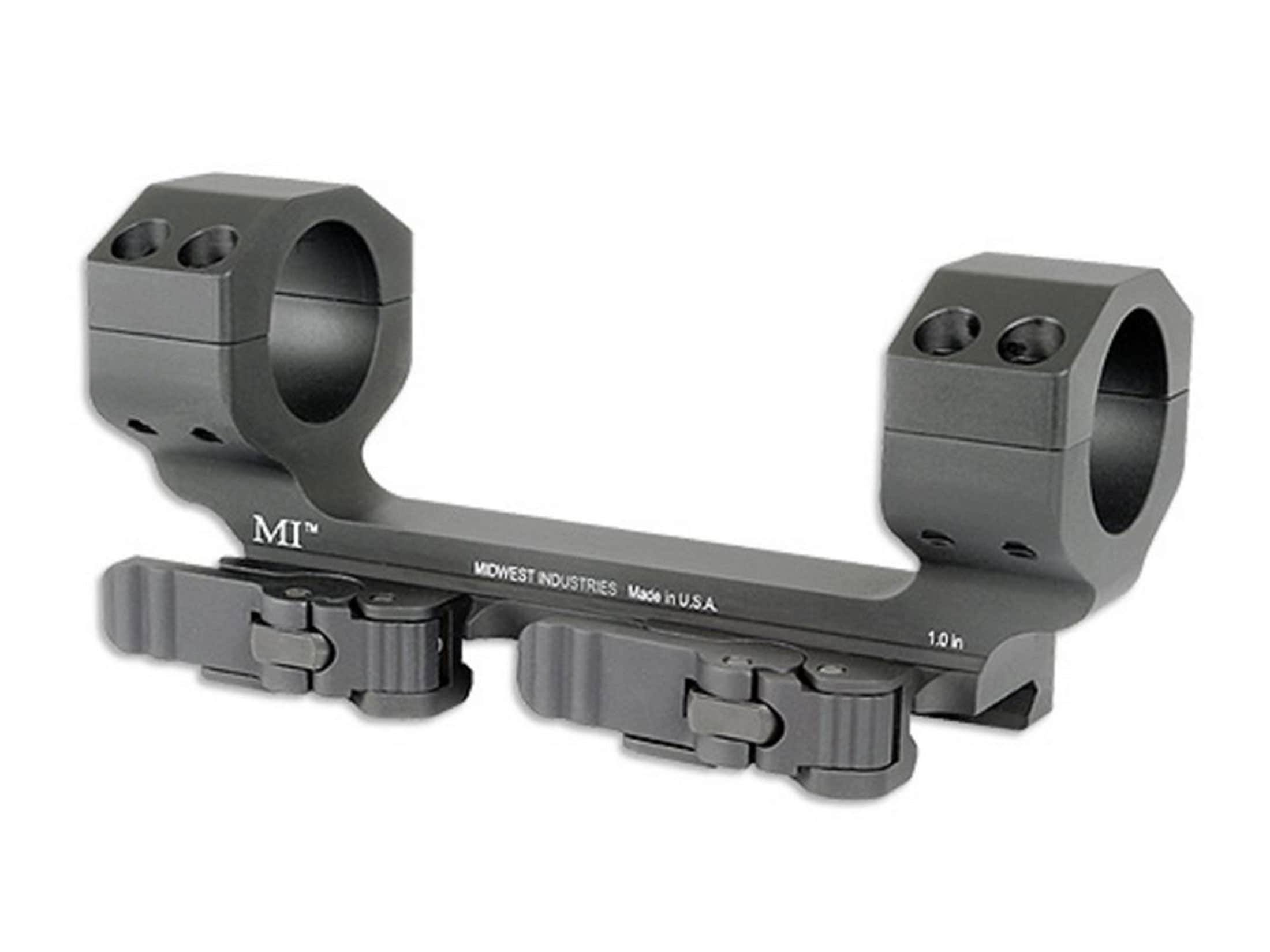 Midwest Industries Heavy Duty QD 1-Piece Picatinny Scope Mount 34mm