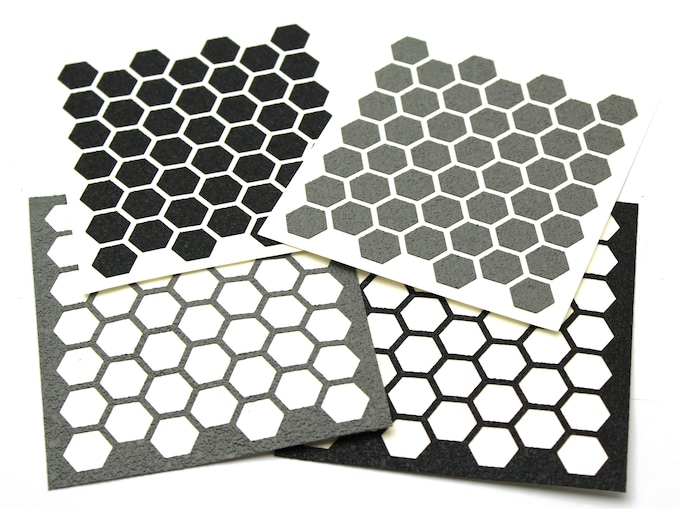 Hexmag Grip Tape Die Cut Adhesive Hex Sheet