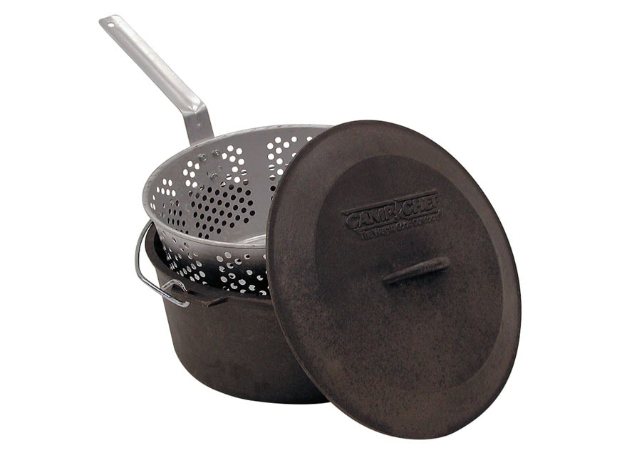 Camp Chef 7.5 Qt Deep Fryer Set Cast Iron