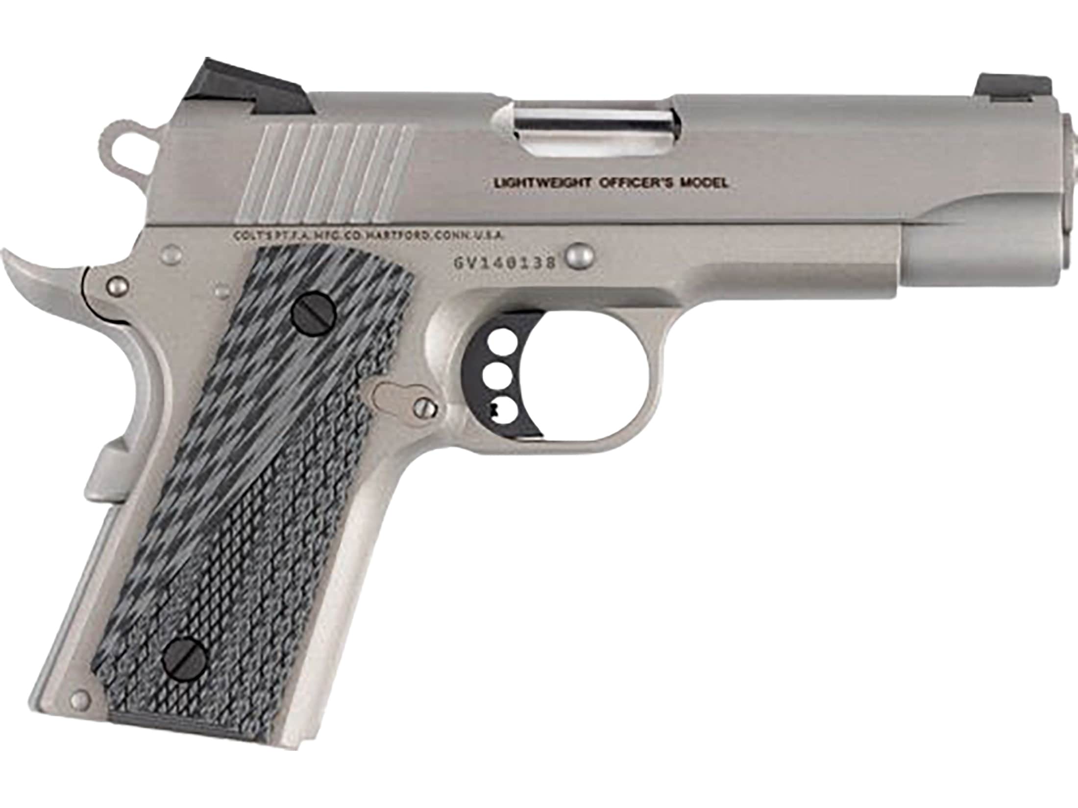 Colt 1911 Lightweight Officer 45 ACP Pistol 4.25 Barrel 7+1 Round