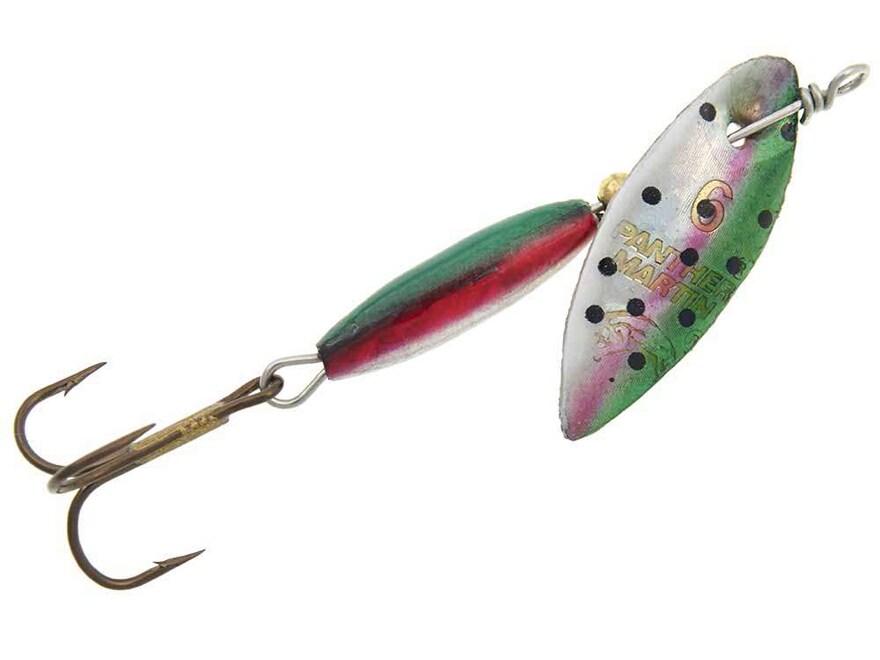Panther Martin WillowStrike Holograph Inline Spinner Rainbow Trout