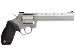 Taurus Tracker Revolver 22 Long Rifle/22 Winchester Magnum Rimfire (WMR) 6.5" Barrel 9-Round Stainless Black image