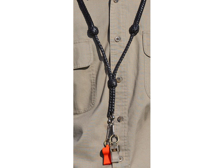 Avery Classic Whistle Lanyard Brown