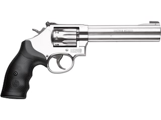 Smith & Wesson Model 617 Revolver 22 Long Rifle 6" Barrel 10-Round Stainless Black image