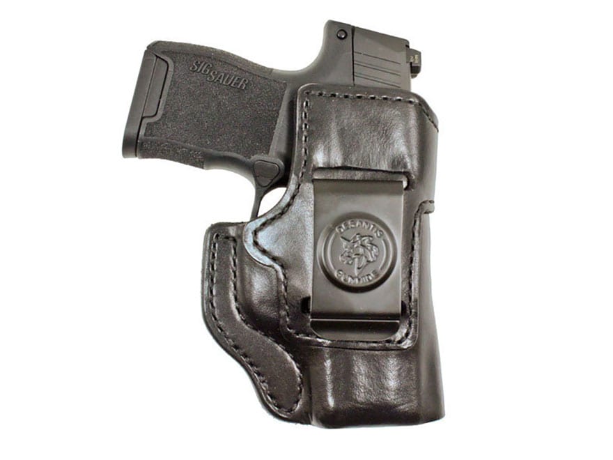 DeSantis Inside Heat Waistband Holster Glock 19,23,33 Leather Black for sale online 