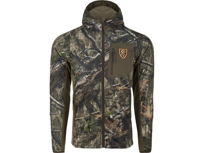 Drake Non-Typical Men's Midweight Pursuit Full Zip Hoodie Mossy Oak