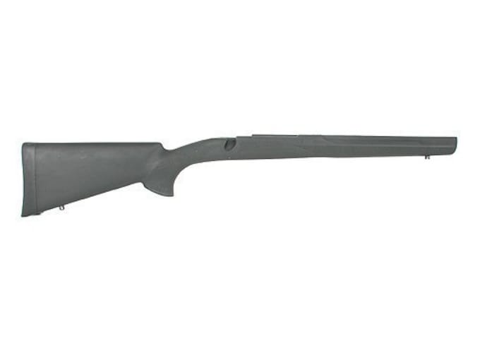 Hogue Rubber OverMolded Rifle Stock Ruger M77 Mark II Short Action Standard Full Bed Synthetic Black