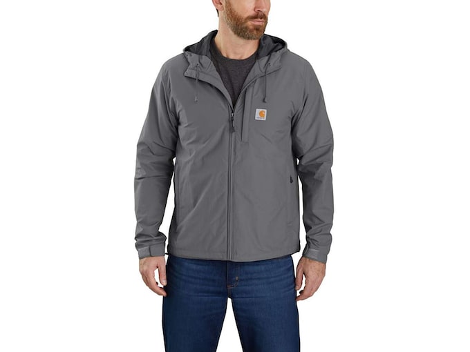 Carhartt Men's Rain Defender Relaxed Fit Lightweight Rain Jacket Black