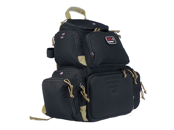 G.P.S. Handgunner Backpack Range Bag Black