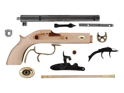 Traditions Trapper Muzzleloading Pistol Kit 50 Cal Flintlock 9.75