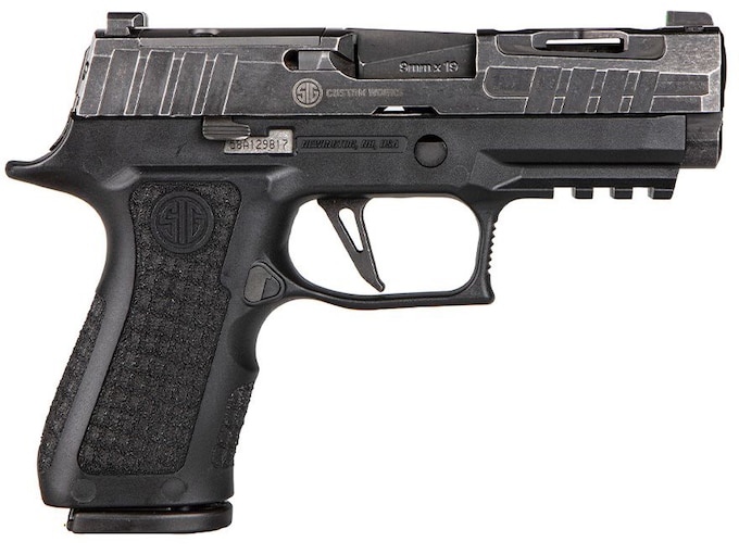 Sig Sauer P320 XCompact Spectre Semi-Automatic Pistol 9mm Luger 3.9" Barrel 15-Round Distressed Black