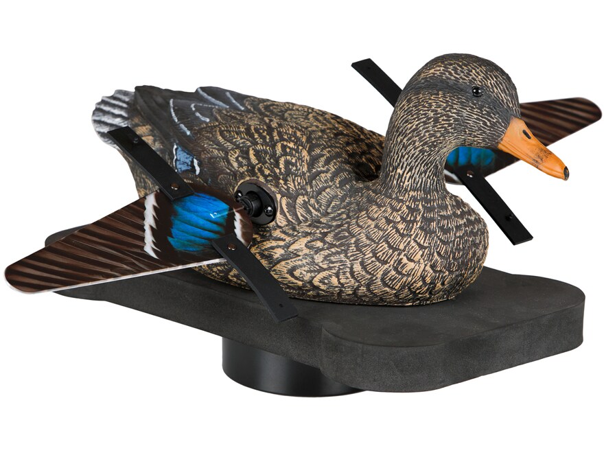 LUCKY DUCK LUCKY BLUE WINGED TEAL HD SPINNING WING MOTION DUCK DECOY 