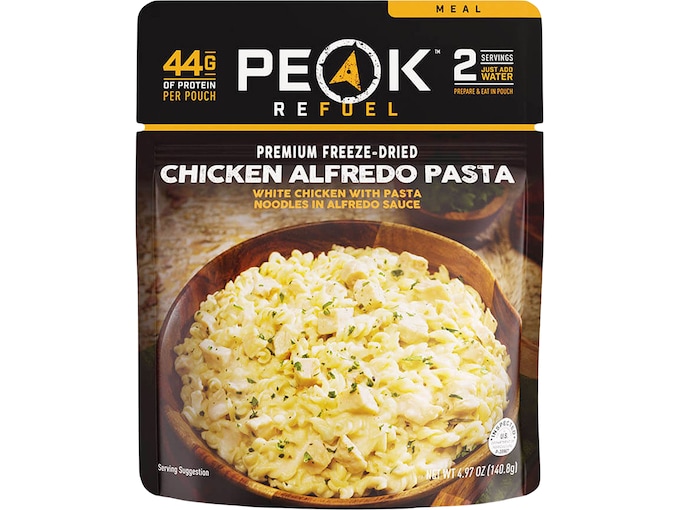 Peak Refuel Chicken Alfredo Freeze Dried Food 4.97oz