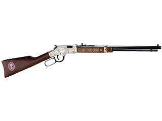 Henry Golden Boy Eagle Scout Lever Action Rimfire Rifle 22 Long Rifle 20" Barrel Blued and Walnut Straight Grip image