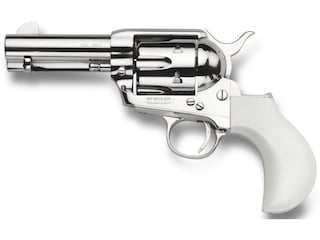 Taylor's & Company 1873 Cattleman Revolver 357 Magnum 3.5" Barrel 6-Round Nickel Ivory image