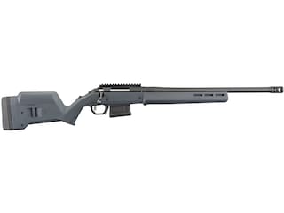 Ruger American Hunter Bolt Action Centerfire Rifle 6.5 Creedmoor 20" Barrel Matte Black and Gray image