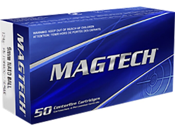 Magtech Ammunition 9mm Luger 124 Grain Full Metal Jacket