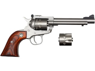Ruger Single Six Revolver 22 Winchester Magnum Rimfire (WMR) 5.5" Barrel 6-Round Stainless Rosewood image