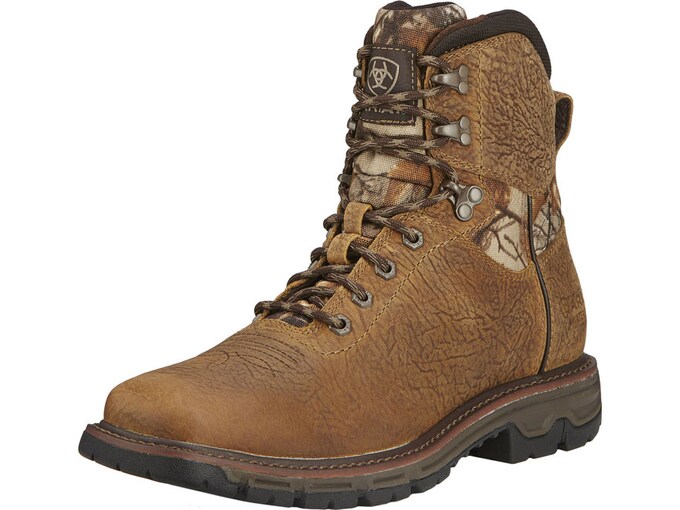 Ariat Conquest 6 H2O Waterproof Hunting Boots Leather Brown/Realtree