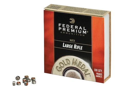 Federal Premium Gold Medal Large Rifle Match Primers #210M Case of