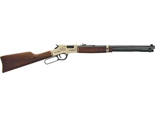 Henry Golden Boy Deluxe 4th Edition Lever Action Rimfire Rifle 22 Winchester Magnum Rimfire (WMR) 20.5" Barrel Blued and Walnut Straight Grip image