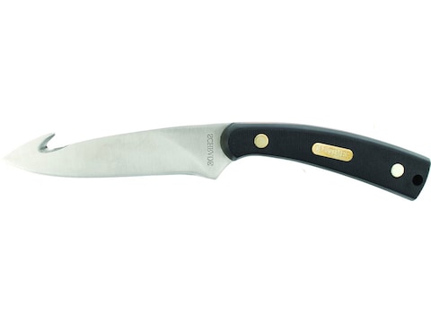 8 Long skinning knife, 4 full tang gut hook blade, hand forged