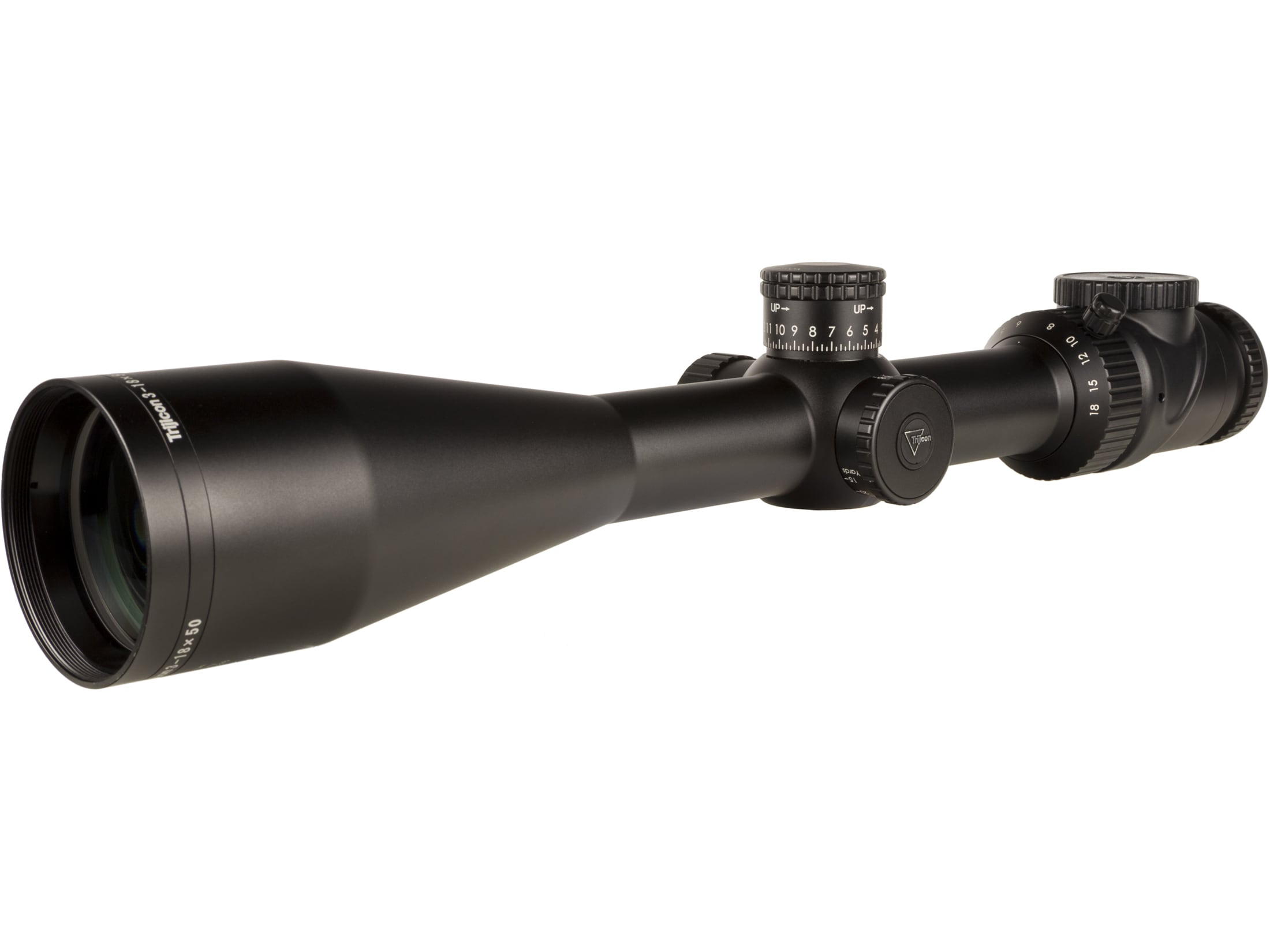 Trijicon AccuPoint 3-18x50mm Riflescope MOA Ranging Reticle with Green Dot TR34-C-200158, 30mm Tube, Satin Black
