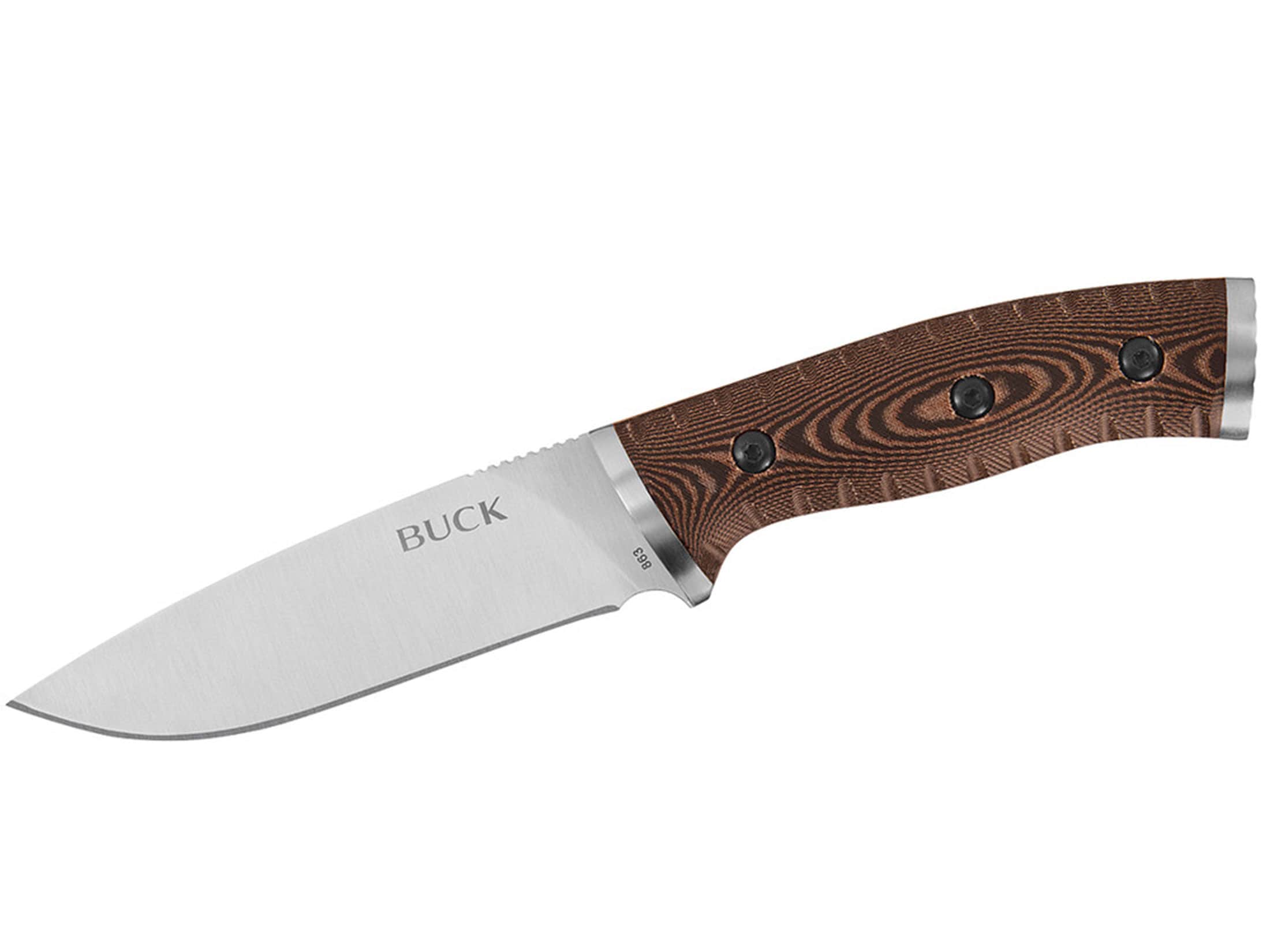 Buck 863 Selkirk Fixed Blade Knife 4.625 Drop Point 420HC Steel Blade
