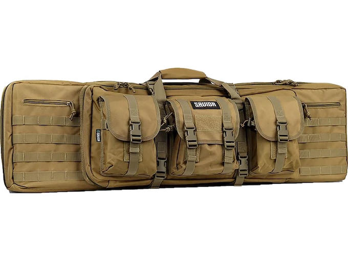 Savior Equipment American Classic Double Rifle Case Polyester 46 FDE