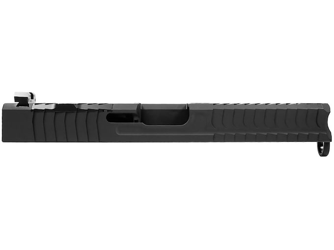 CMC Kragos Slide Glock 17 Gen 3 RMR Cut Stainless Steel Black DLC