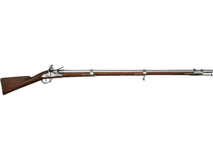 Pedersoli 1795 Springfield Muzzleloading Rifle Kit 69 Caliber Flintlock 44" Chrome Barrel Walnut Stock