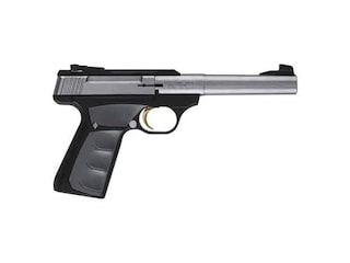 Browning Buck Mark Camper UFX Black Semi-Automatic Pistol 22 Long Rifle 5.5" Barrel 10-Round Stainless image