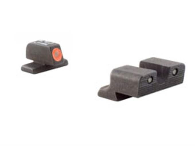 Trijicon HD Night Sight Set Springfield XD Steel Matte 3-Dot Tritium Green with Front Dot Outline