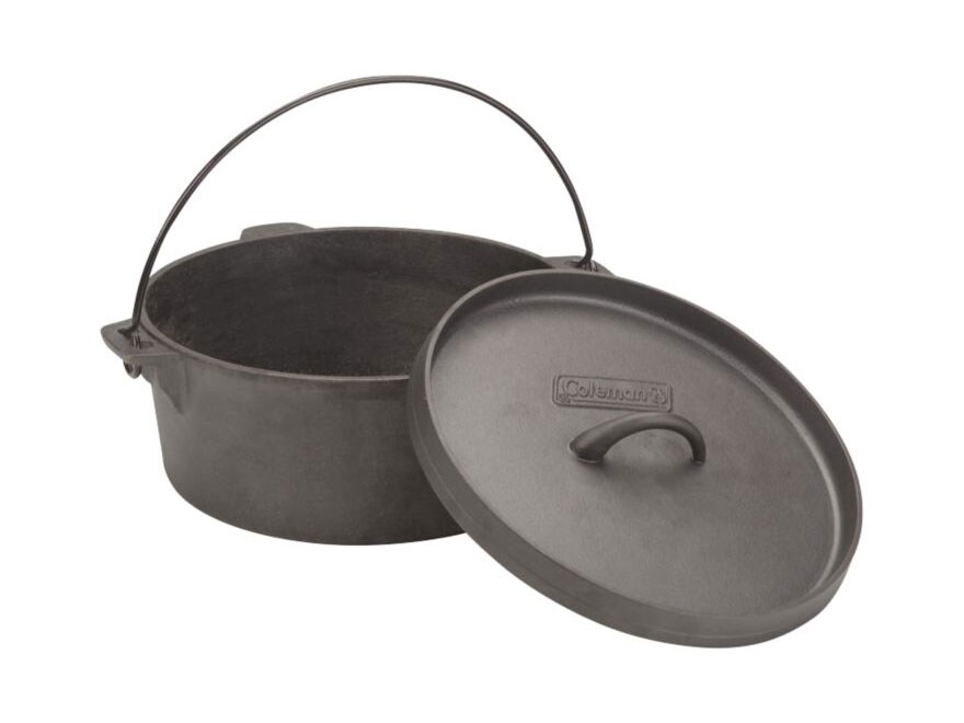 Coleman - koara  Coleman DUTCH OVEN Amazon.com: Coleman Dutch Oven 12-Inch No Seasoning Camping