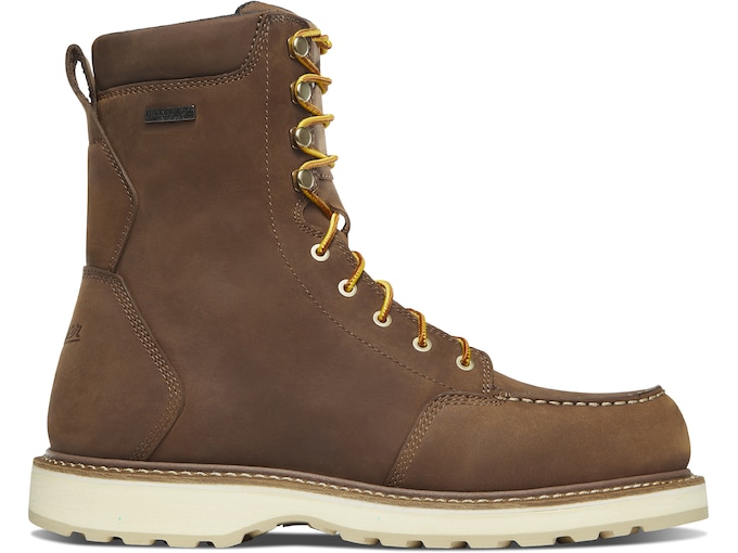 Danner Cedar River Moc Toe 8 Work Boots Leather Brown Men's 9 EE