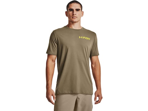 Under Armour Men's UA Bass Strike Graphic T-Shirt Bayou XL