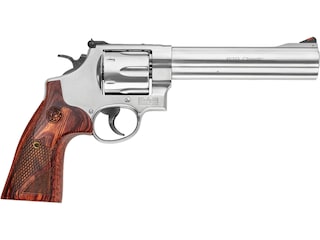 Smith & Wesson Model 629 Deluxe Revolver 44 Remington Magnum 6.5" Barrel 6-Round Stainless Wood image