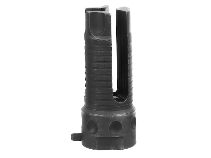 Knights Armament 3-Prong Flash Hider Suppressor Adapter for Knights Armament QDC Suppressors 5.56mm 1/2"-28 Thread Steel Matte