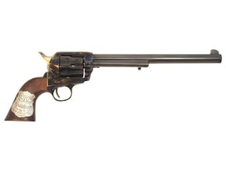 Cimarron Firearms Wyatt Earp Frontier Buntline Revolver 45 Colt (Long Colt) 10" Barrel 6-Round Blued Walnut image