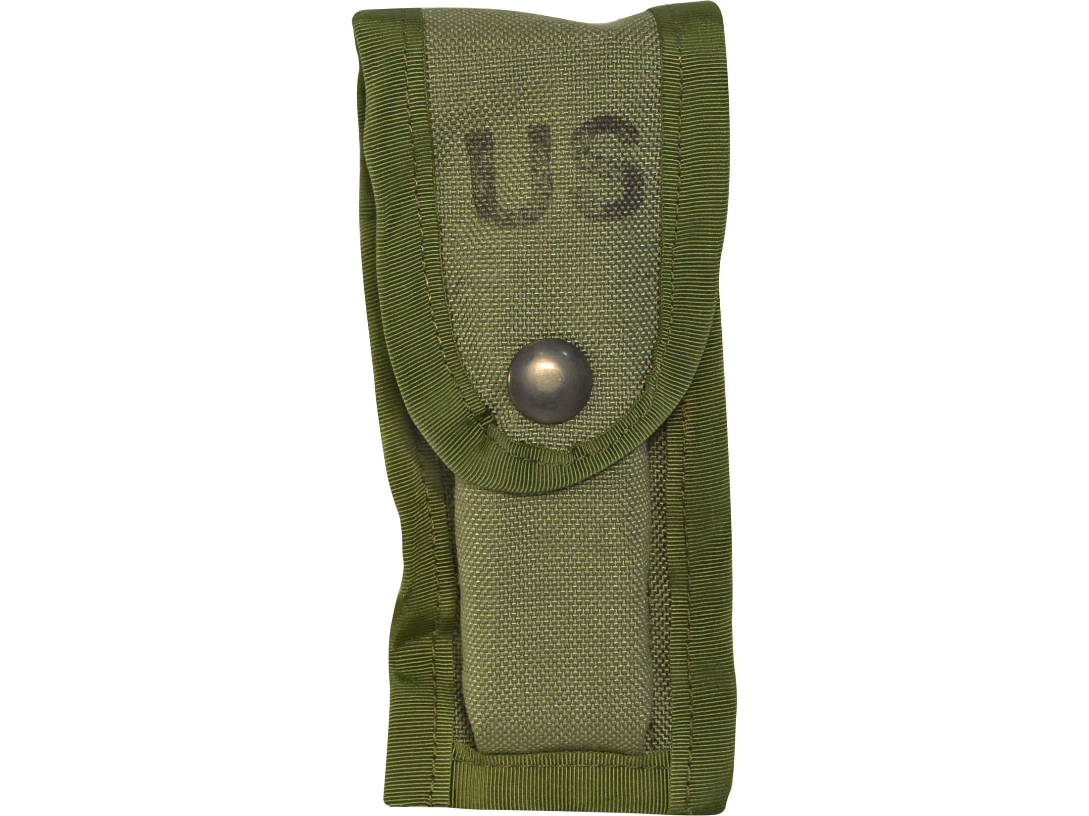 Olive Drab 9MM Mag Pouch with ALICE clips NEW WITH TAG NSN 1005-01-207-5573 NWT 