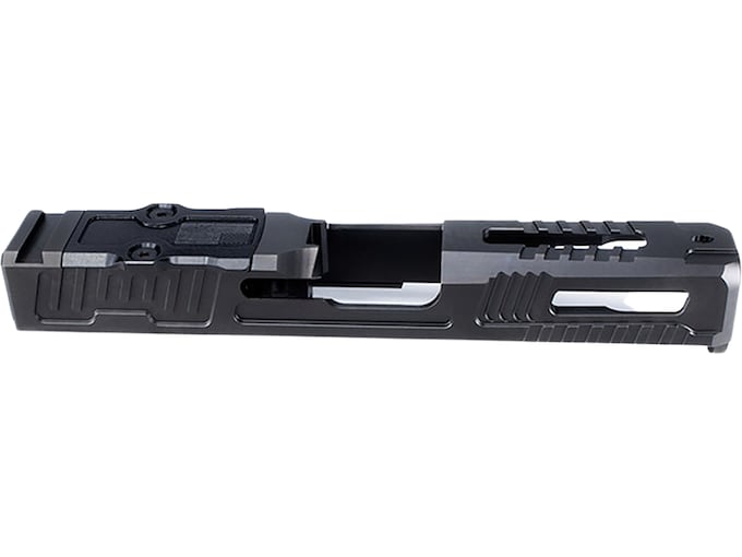 Faxon Hellfire Slide Glock 19 Gen 3 RMR Cut Stainless Steel Black DLC
