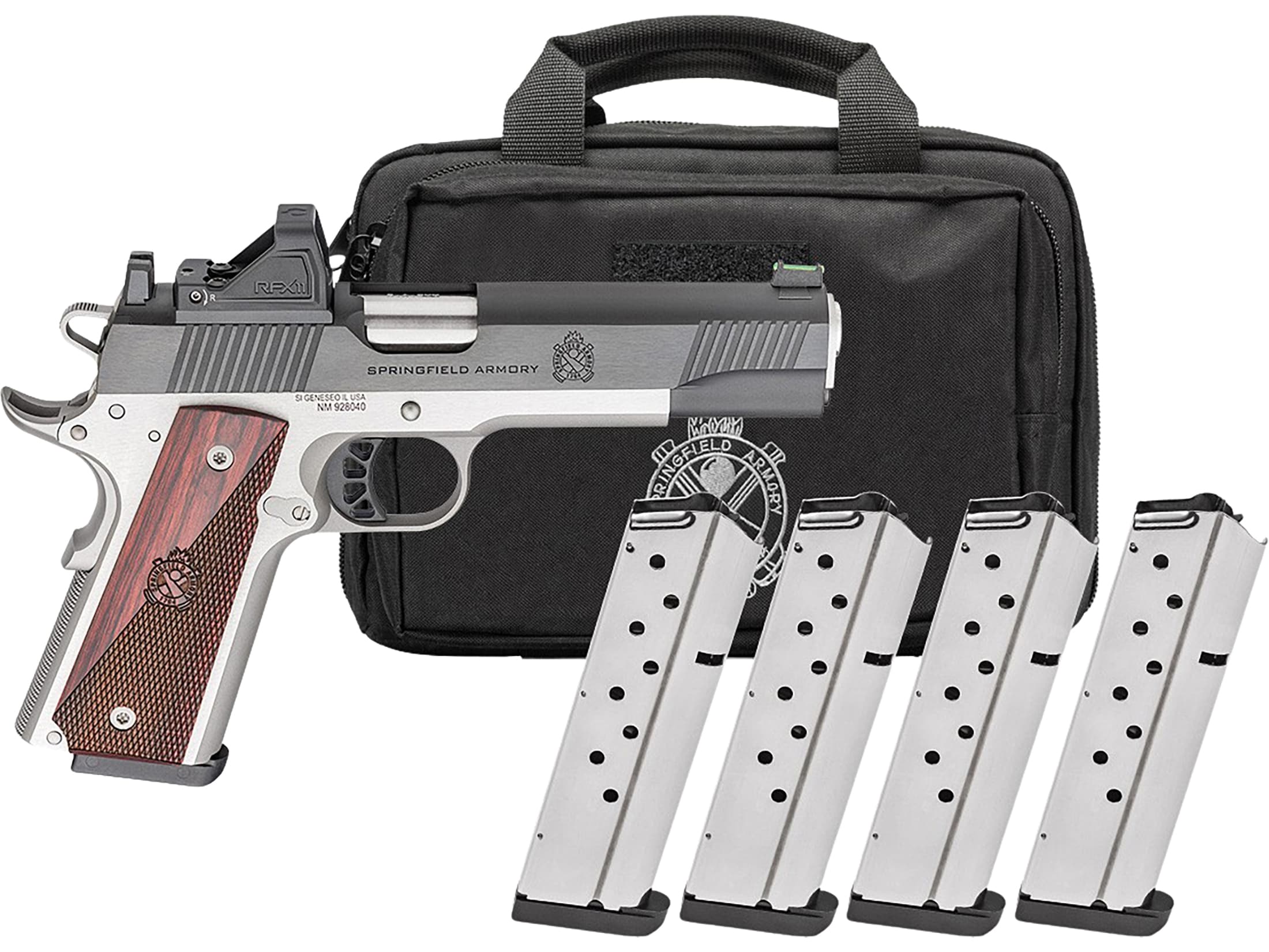 Springfield Armory 1911 Ronin AOS Pac 9mm Luger Pistol 5 Barrel 9+1