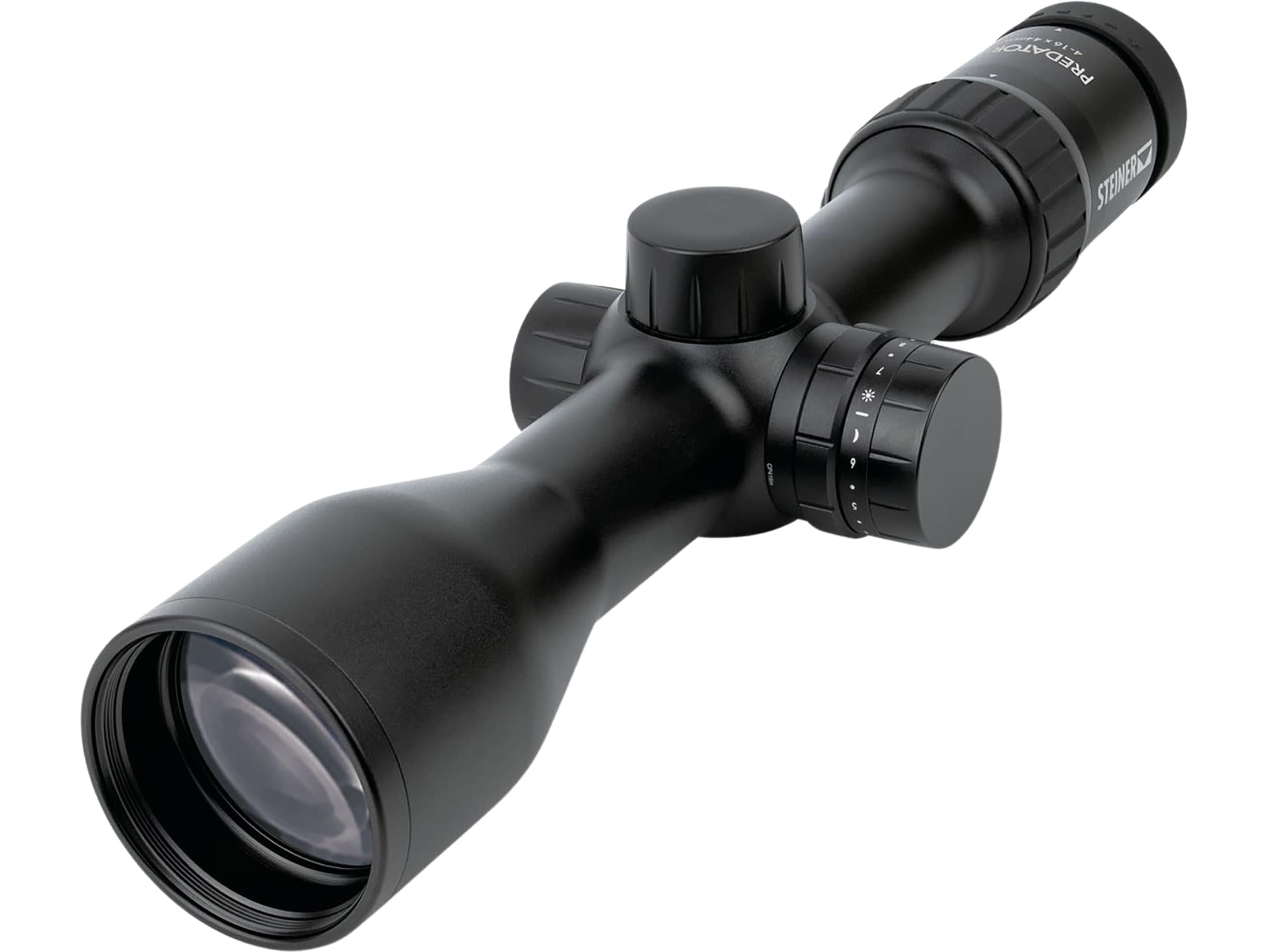 Steiner Predator 4S Short Rifle Scope 30mm Tube 4-16x 44mm Illuminated