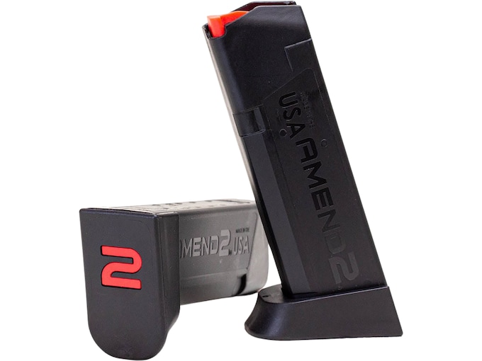 Amend2 A2-23 Magazine Glock 23 40 S&W 13-Round Polymer Black