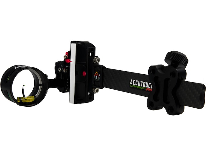 Axcel AccuTouch Carbon Pro Single Pin Slider 0.019" Bow Sight