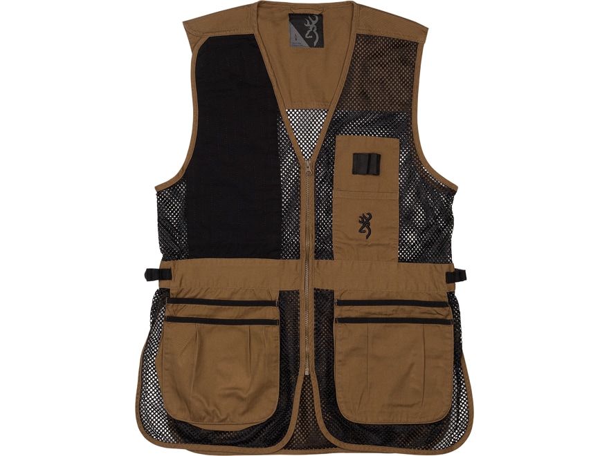 klassisk stum Far Browning Trapper Creek Men's Shooting Vest Right Hand Cotton/Polyester